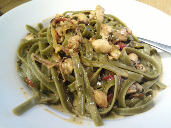 Chicken Tequila Fettuccine