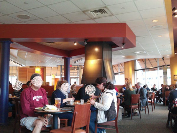 Very busy during lunch time