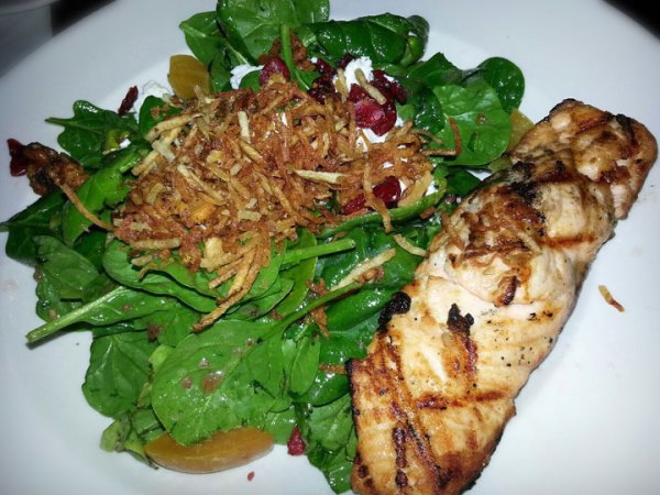 Grilled Atlantic Salmon Salad