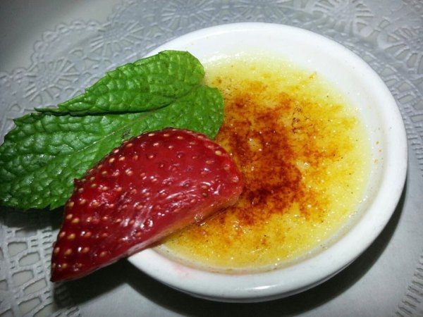 Vanilla Bean Crème Brulee