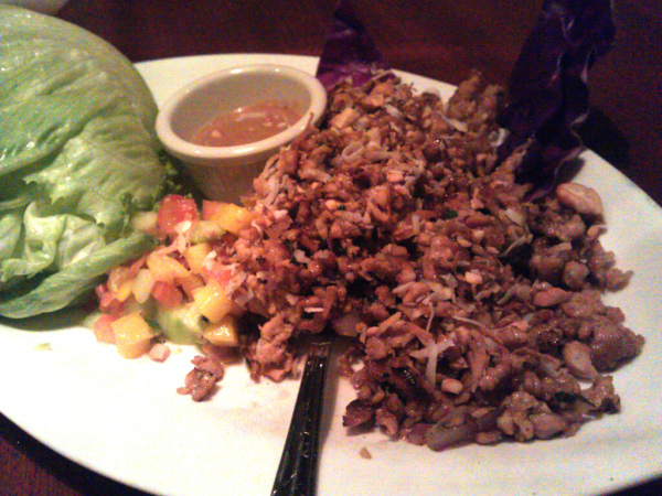 Chicken Lettuce Wrap