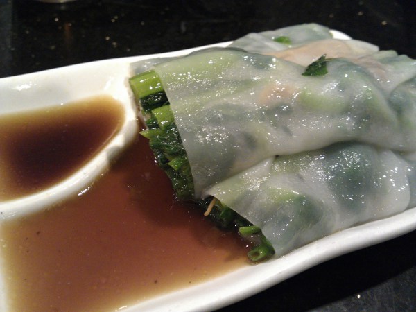 Snow Pea Tips Rice Noodle Roll
