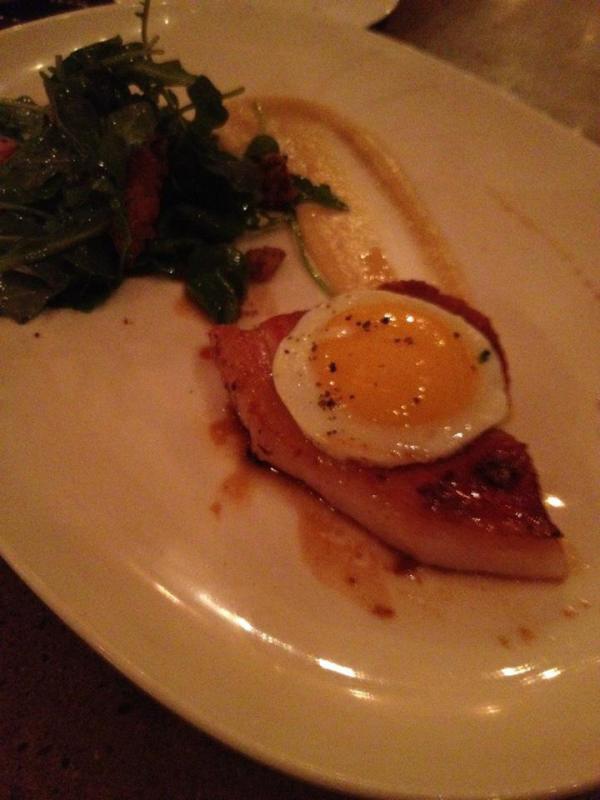 Pork Belly with Crusted Soft Boiled Egg 