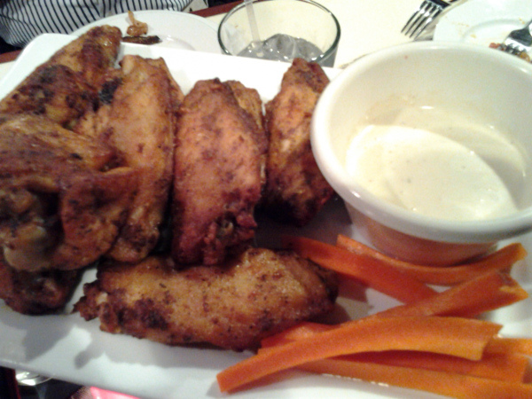 Blazed Wings - pretty big wings!