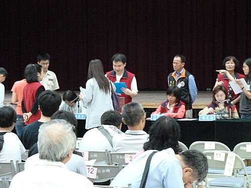 役男抽籤會場實況 台北市信義區2011 役男抽籤會場實況 台北市信義區2011