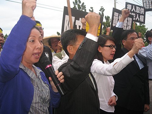 立委張花冠 聲援嘉義縣長陳明文 立委張花冠 聲援嘉義縣長陳明文