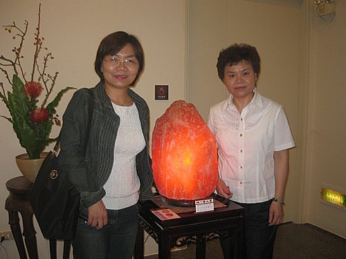 詹秀蓉與喜馬拉雅山鹽燈 詹秀蓉與喜馬拉雅山鹽燈