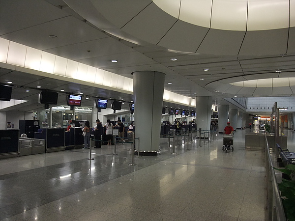 機場快線九龍站預辦登機櫃臺