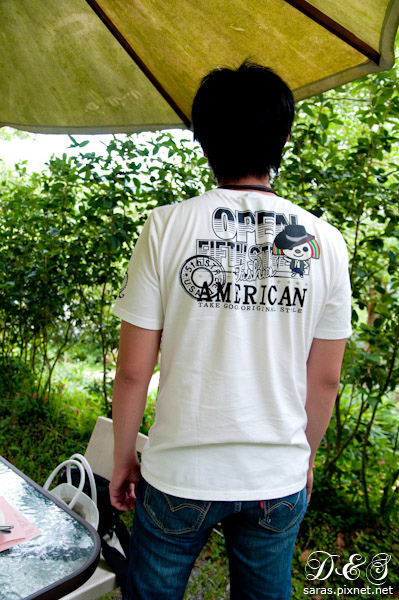 OPEN T-SHIRT(back) OPEN T-SHIRT(back)