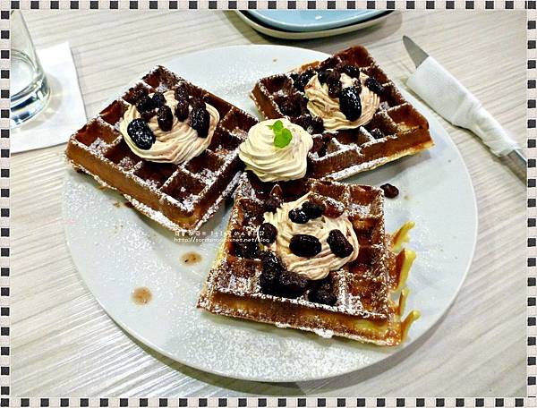 萊姆葡萄卡士達鬆餅 (2)