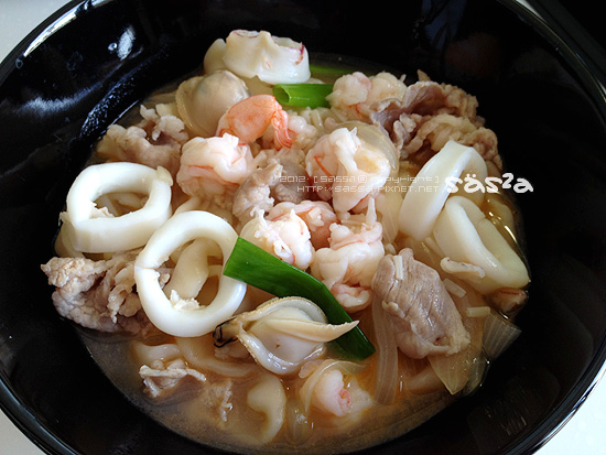 三鮮麵(蝦高湯)