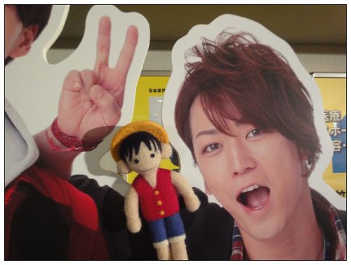 新春勝詣魯夫與小朋友合照!