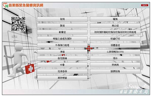 苗栗縣緊急醫療資訊網