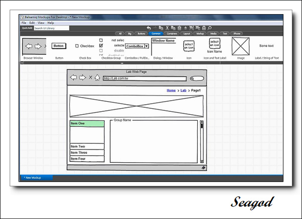 Balsamiq Mockups