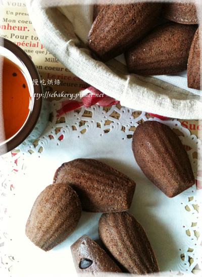 橙香可可瑪德蓮1