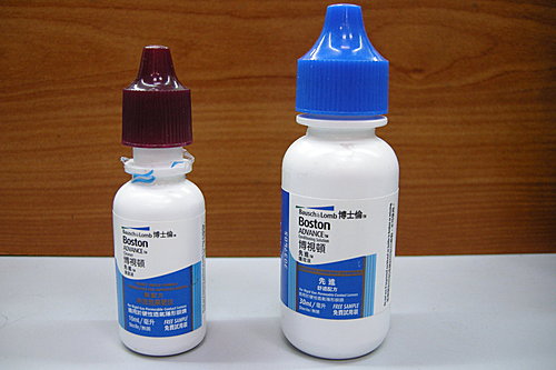 硬式隱形眼鏡--清潔及保養.保存１