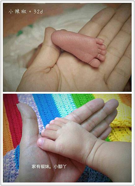 小腳丫對照