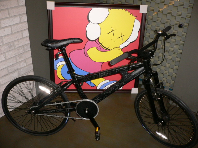 kaws bicycle