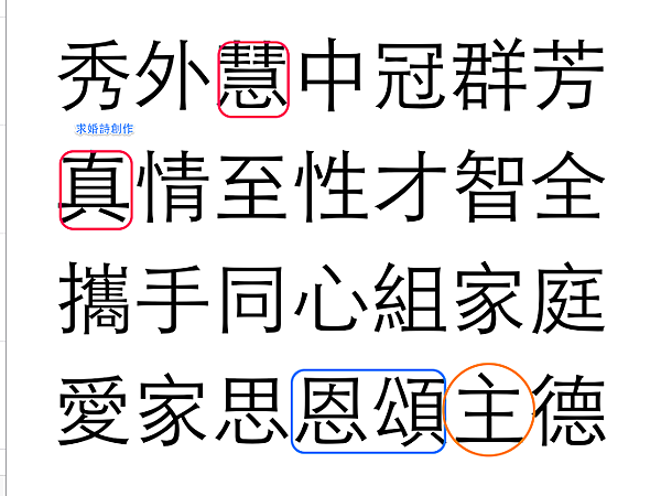 迎娶結婚創作詩