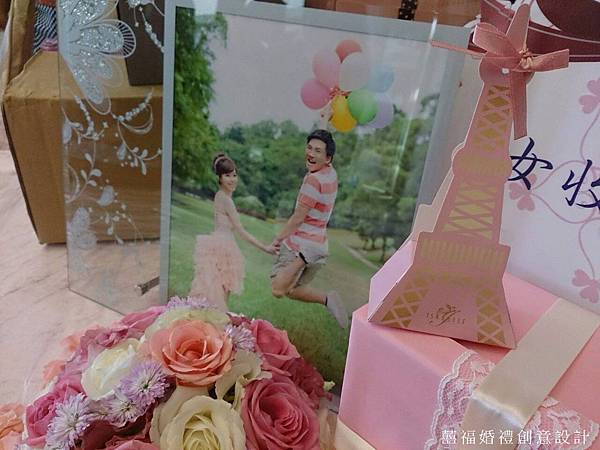 桃園住都飯店-甜蜜粉佈置