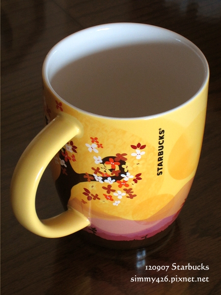 120907 Starbucks 秋悅時光馬克杯(2)