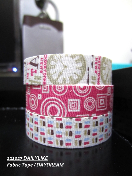 121027 DAILYLIKE Fabric Tape - DAYDREAM