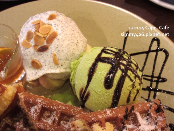 日式芝麻抹茶鬆餅(2)