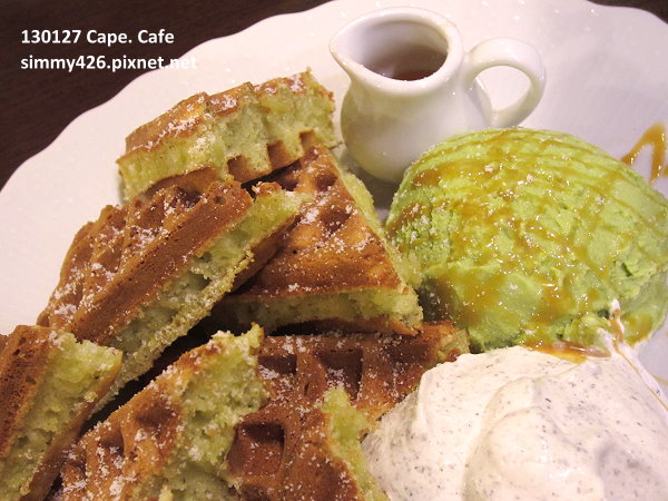 Cape. Cafe‧抹茶芝麻鬆餅套餐(2)