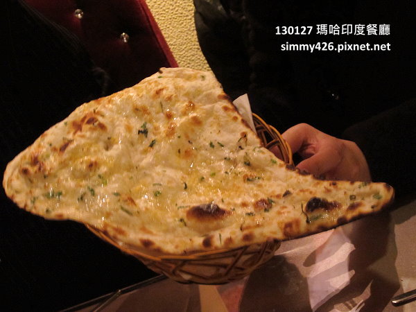 瑪哈‧印度蒜味烤餅