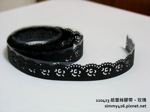 110423 紙蕾絲膠帶‧玫瑰.JPG