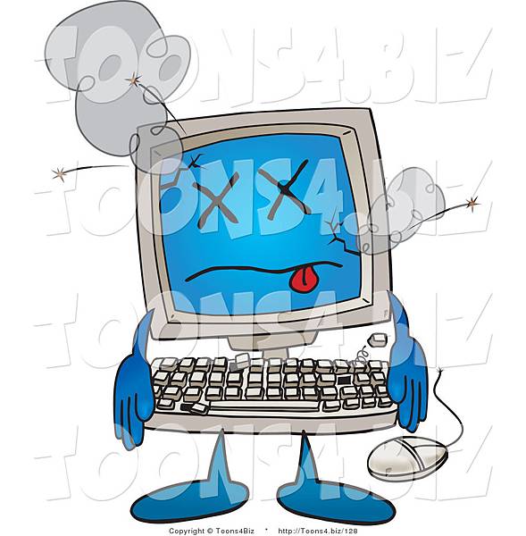 vector-illustration-of-a-cartoon-computer-mascot-crashing-by-toons4biz-128