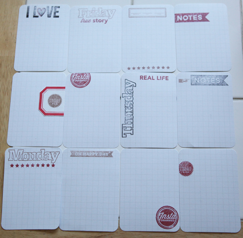 Made your own journaling cards