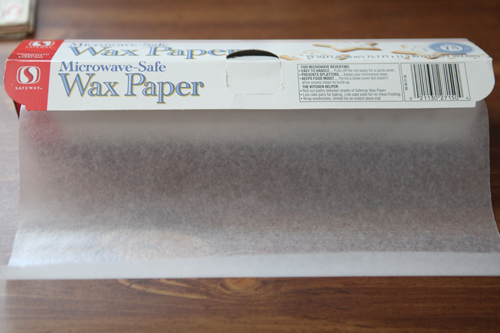 wax paper