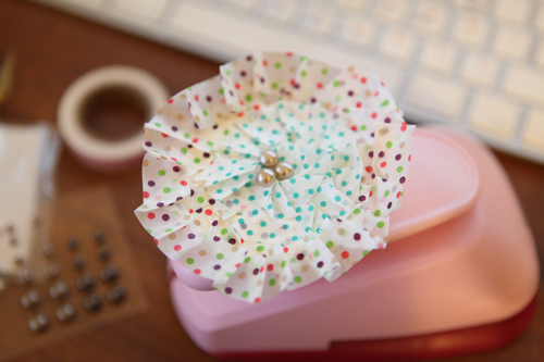 pleating flower-5 pleating flower-5