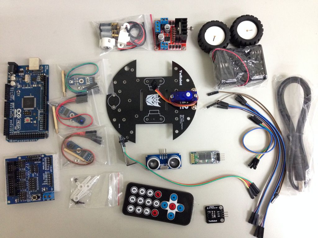 山寨自走車套件