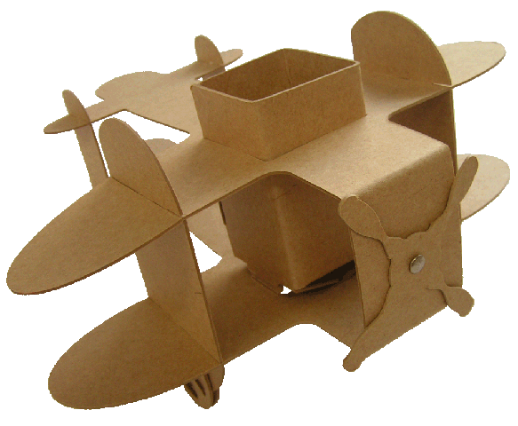 飛機造型文具收納盒