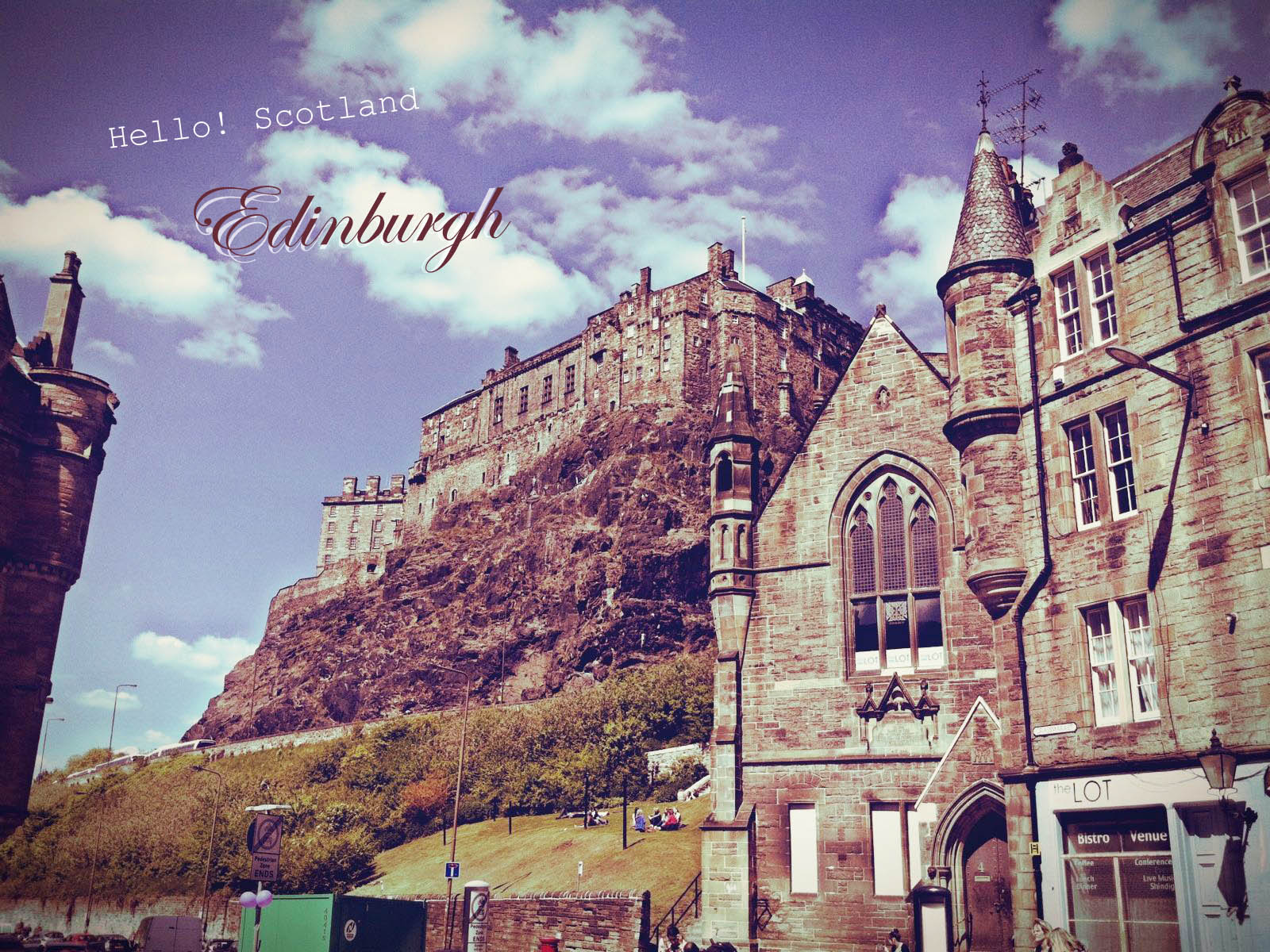 美丽的城市简笔画