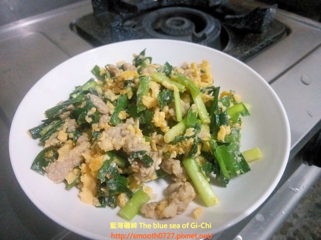 韭菜肉末炒蛋 韭菜肉末炒蛋