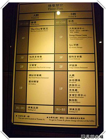 樓層簡介 樓層簡介