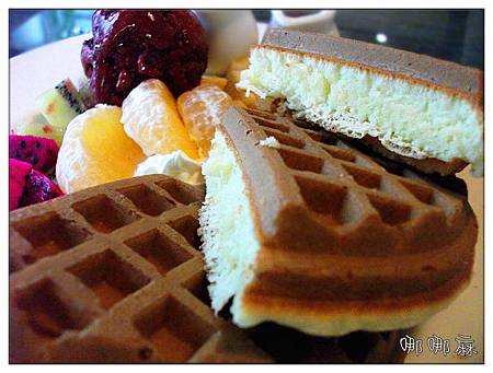 鬆餅近拍 鬆餅近拍