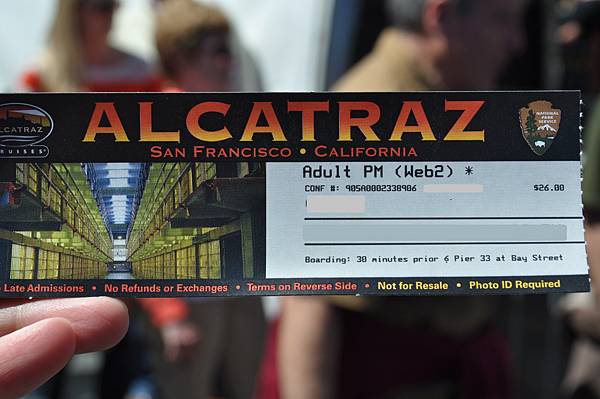 通往Alcatraz 的船票 通往Alcatraz 的船票
