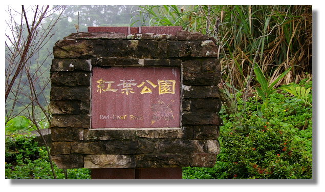 台南關子嶺紅葉公園 台南關子嶺紅葉公園