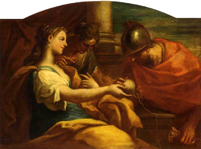 阿麗雅德妮和忒修斯 Ariadne and Theseus 尼克洛 Niccolò Bambini 阿麗雅德妮和忒修斯 Ariadne and Theseus 尼克洛 Niccolò Bambini