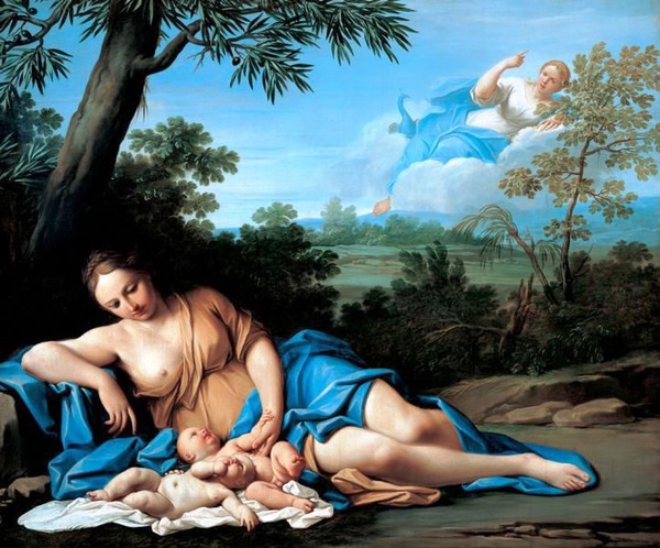 阿波羅和黛安娜的誕生 Die Geburt des Apollo und der Diana_法蘭契斯基尼Franceschini, Marcantonio .jpg 阿波羅和黛安娜的誕生 Die Geburt des Apollo und der Diana_法蘭契斯基尼Franceschini, Marcantonio .jpg