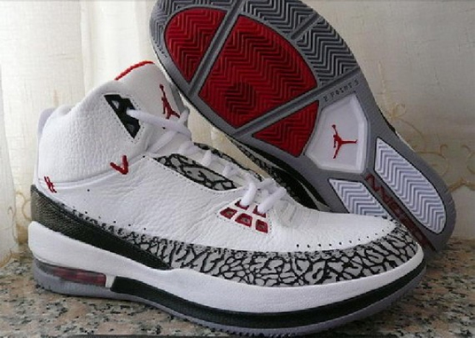 Air Jordan 2.5 - White  Black  Cement 2