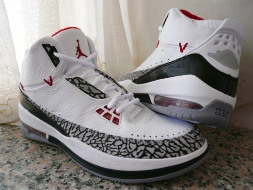 Air Jordan 2.5 - White  Black  Cement 3