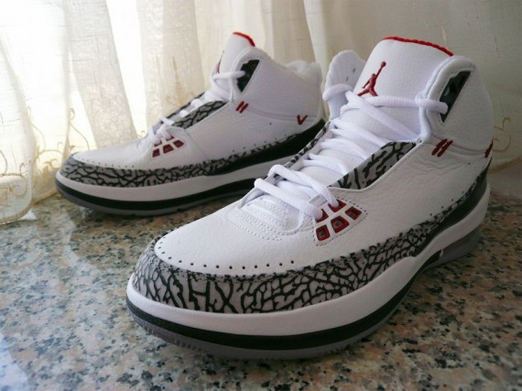 Air Jordan 2.5 - White  Black  Cement 4