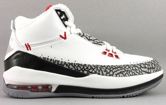 Air Jordan 2.5 Team White Varsity Red Cement Grey 01