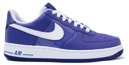 Womens Air Force 1 - Varsity Purple  White 01