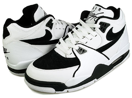Nike Air Flight 89 - White  Black 01